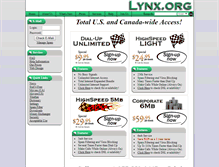 Tablet Screenshot of lynx.org