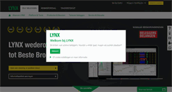 Desktop Screenshot of lynx.nl