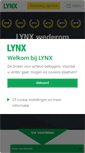 Mobile Screenshot of lynx.nl